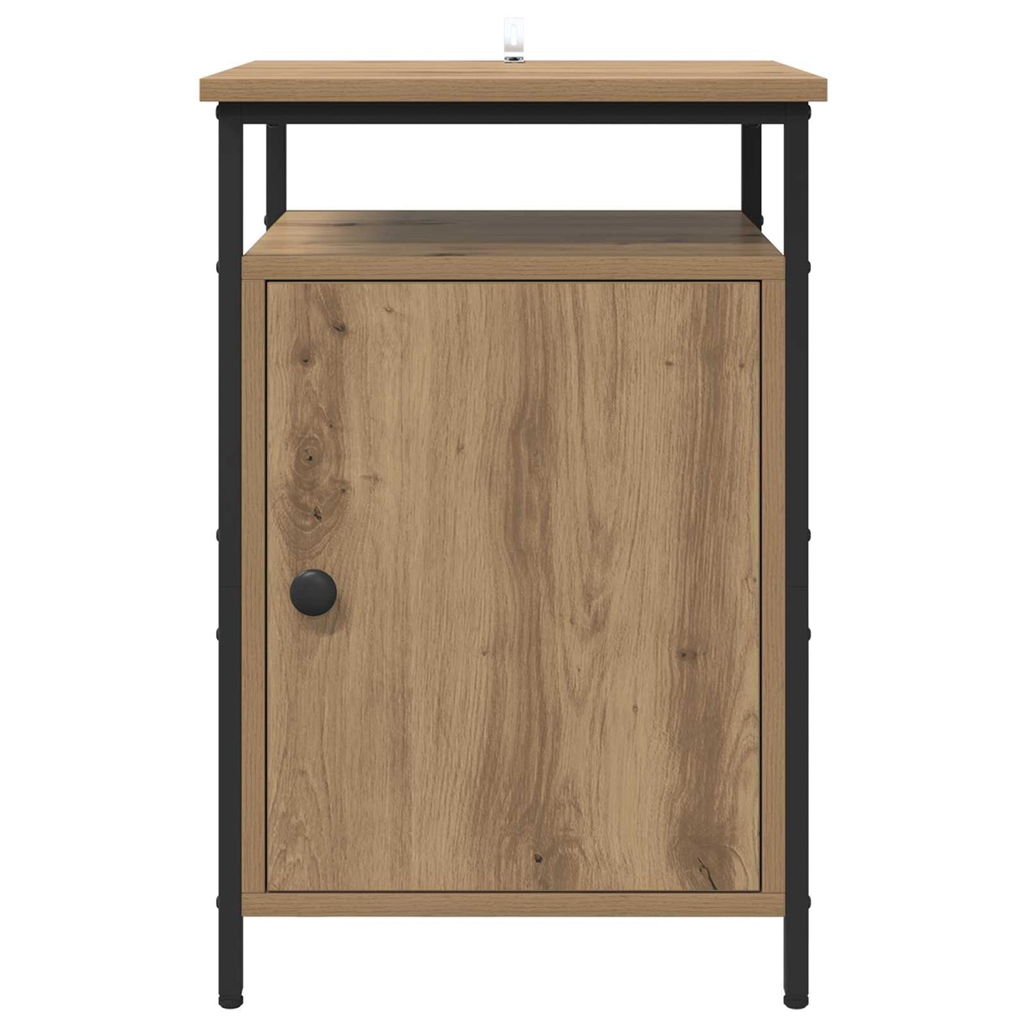 Nachttisch 2 Stk. Artisan-Eiche 40 x 42 x 60cm Holzwerkstoff