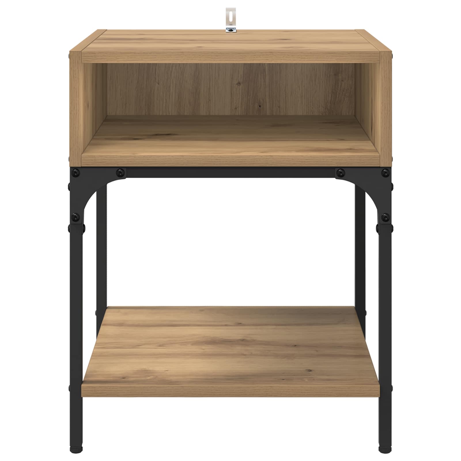 Nachttisch 2 stk. Artisan-Eiche 40 x 40 x 50 cm Holzwerkstoff