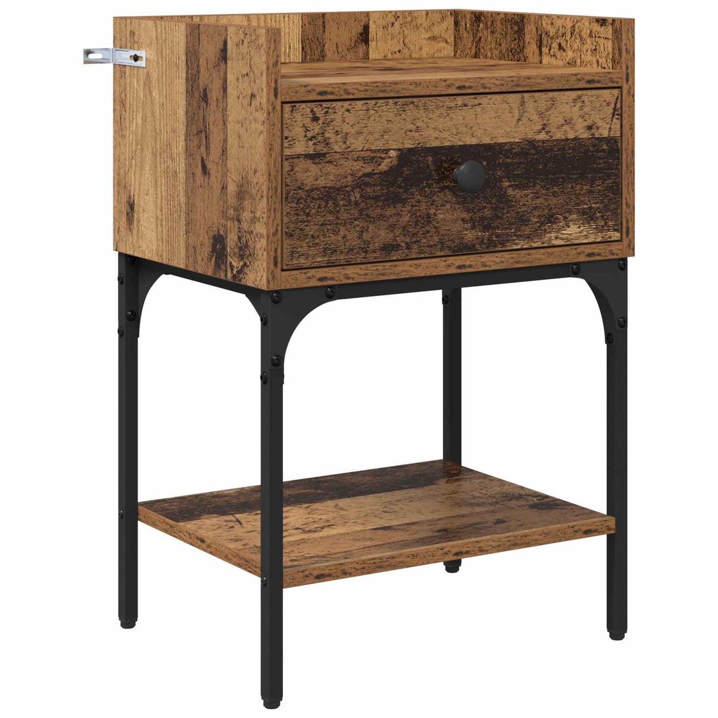 Nachttisch Altholz 40 x 29 x 60 cm Holzwerkstoff