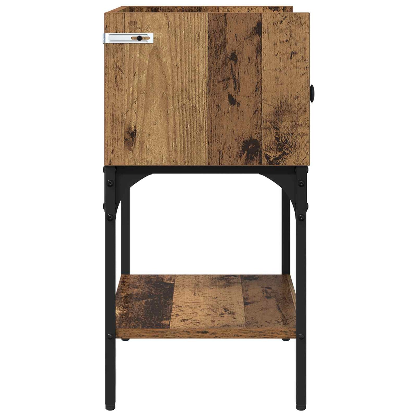 Nachttisch Altholz 40 x 29 x 60 cm Holzwerkstoff