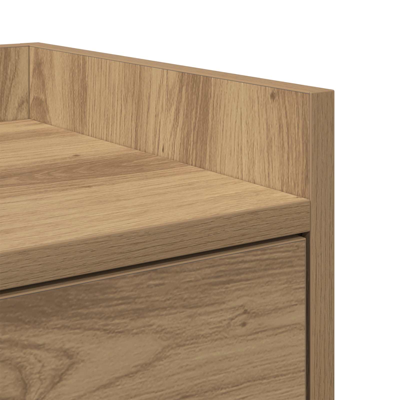 Nachttisch 2 Stk. Artisan-Eiche 40 x 29 x 60 cm Holzwerkstoff