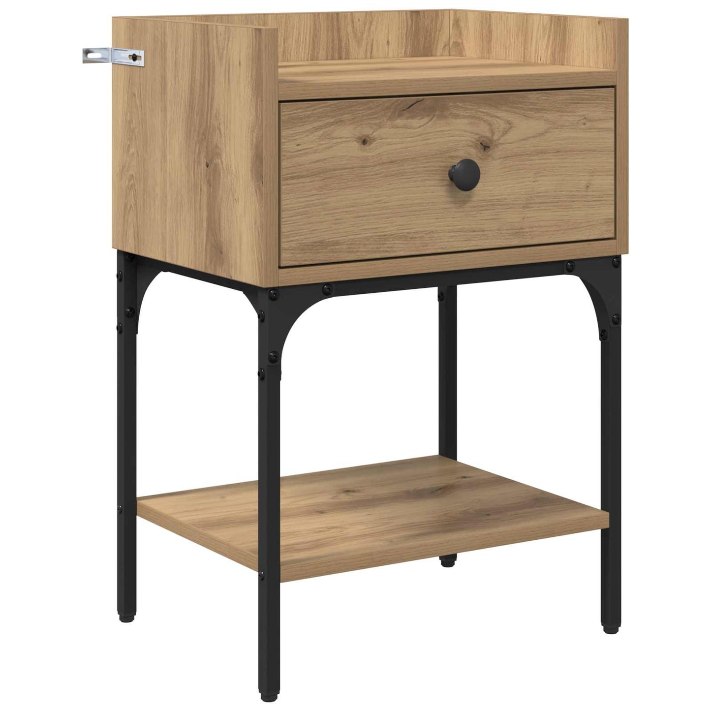 Nachttisch 2 Stk. Artisan-Eiche 40 x 29 x 60 cm Holzwerkstoff