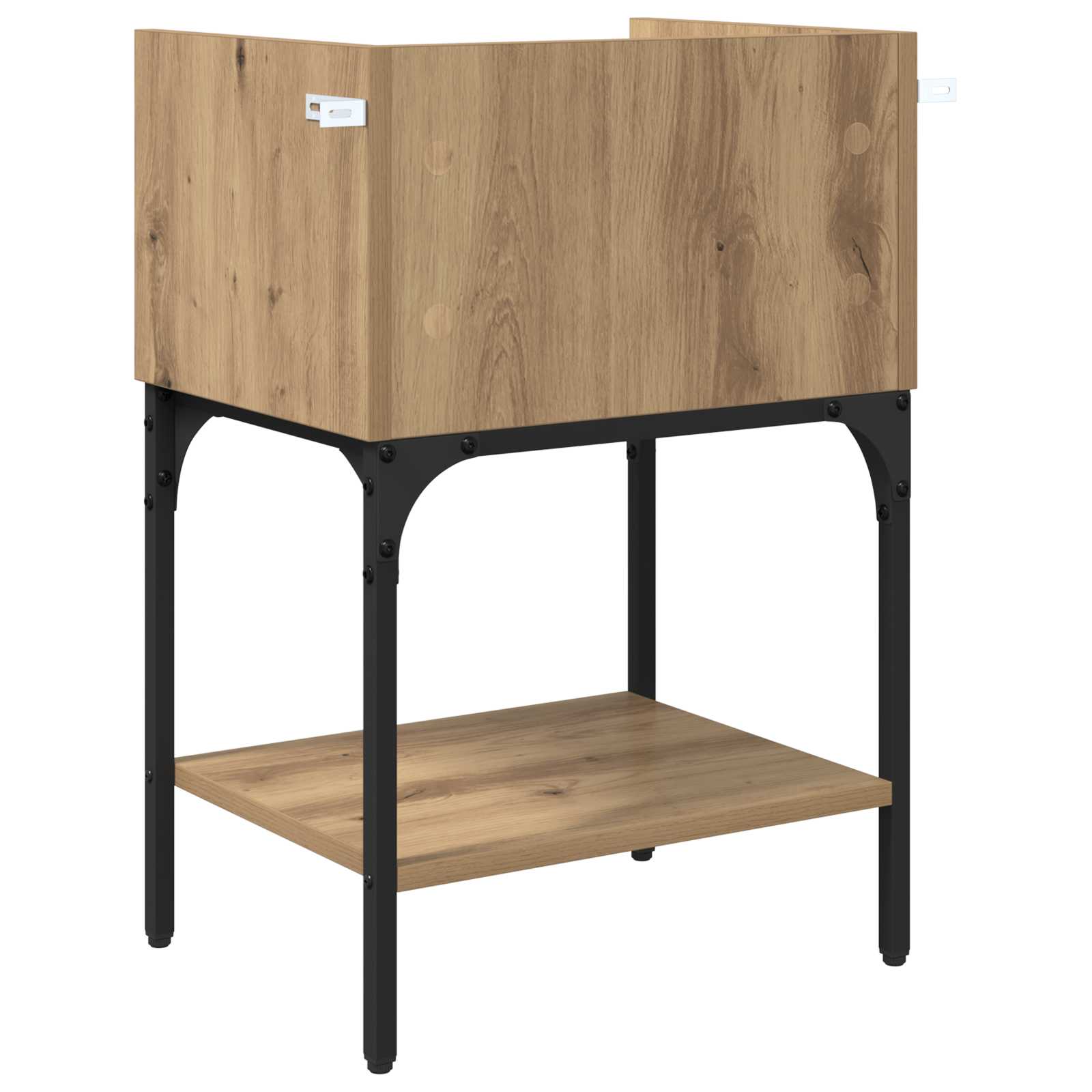 Nachttisch 2 Stk. Artisan-Eiche 40 x 29 x 60 cm Holzwerkstoff