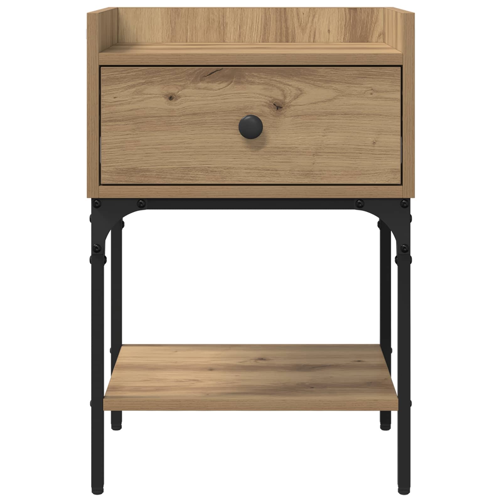 Nachttisch 2 Stk. Artisan-Eiche 40 x 29 x 60 cm Holzwerkstoff