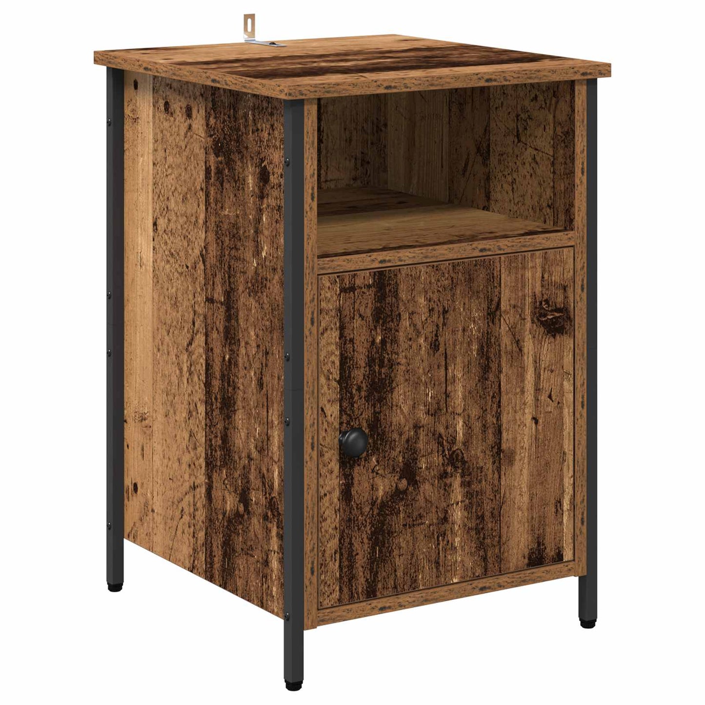 Nachttisch 2 Stk. Altholz 40 x 42 x 60 cm Holzwerkstoff