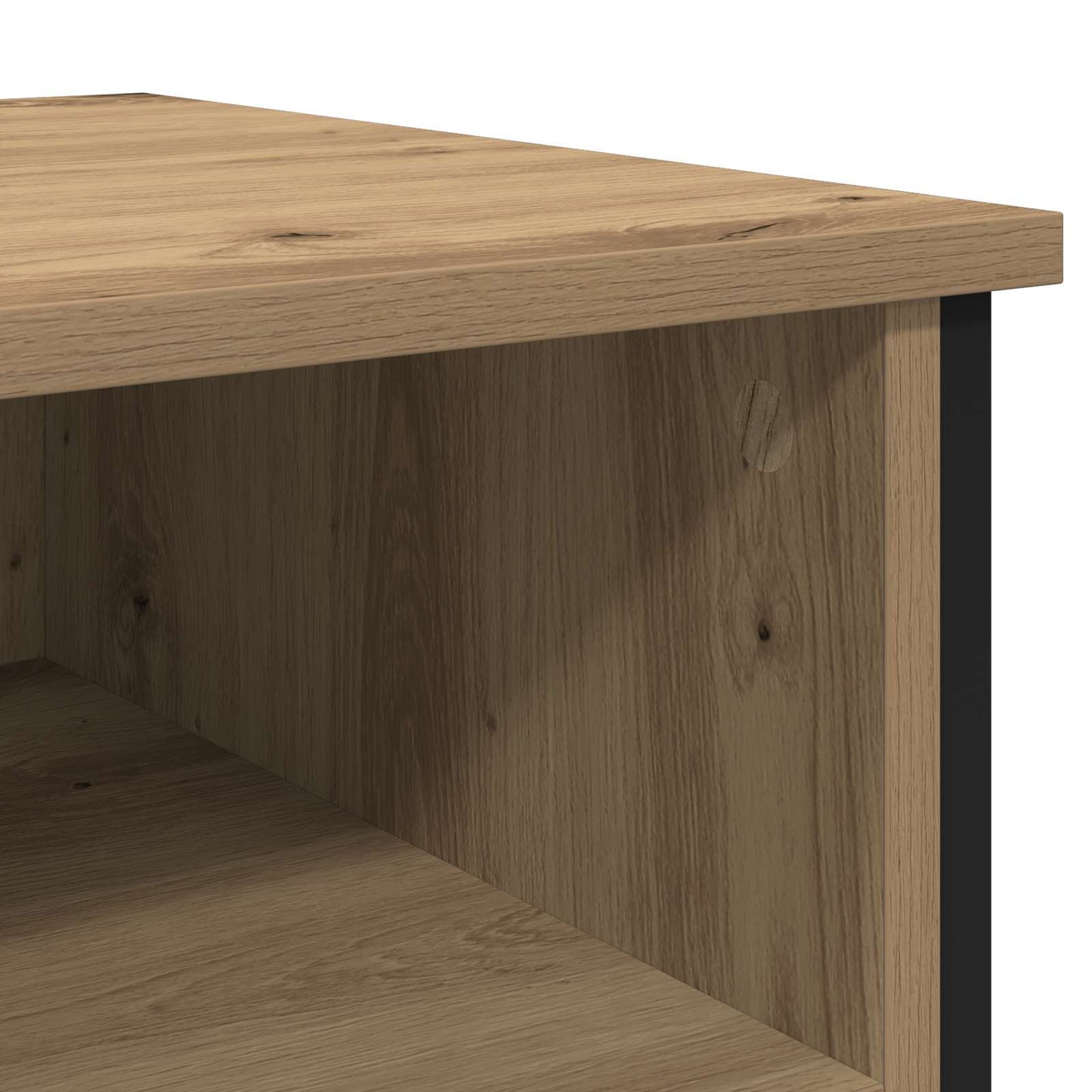 Nachttisch 2 Stk. Artisan-Eiche 40 x 42 x 60 cm Holzwerkstoff