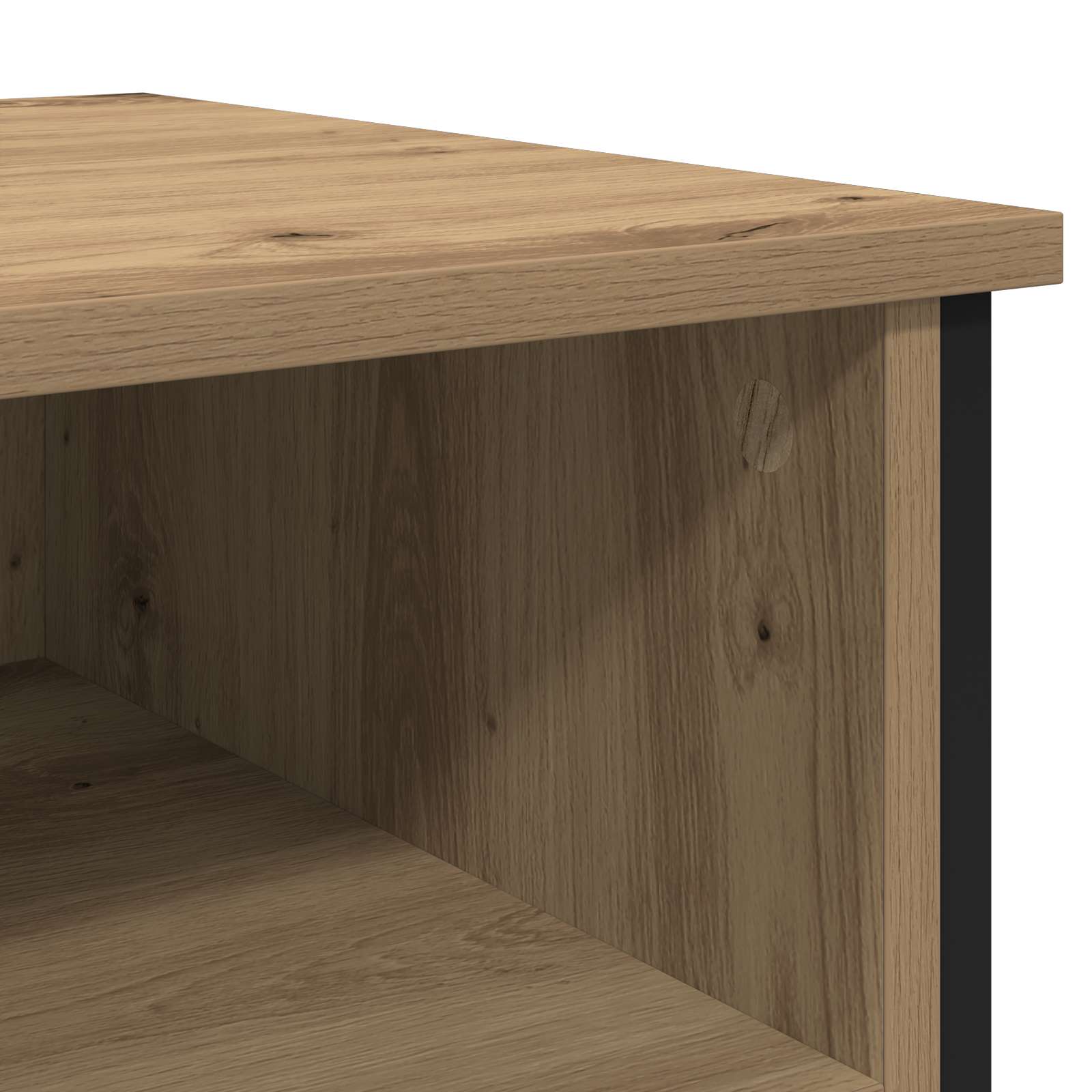 Nachttisch 2 Stk. Artisan-Eiche 40 x 42 x 60 cm Holzwerkstoff