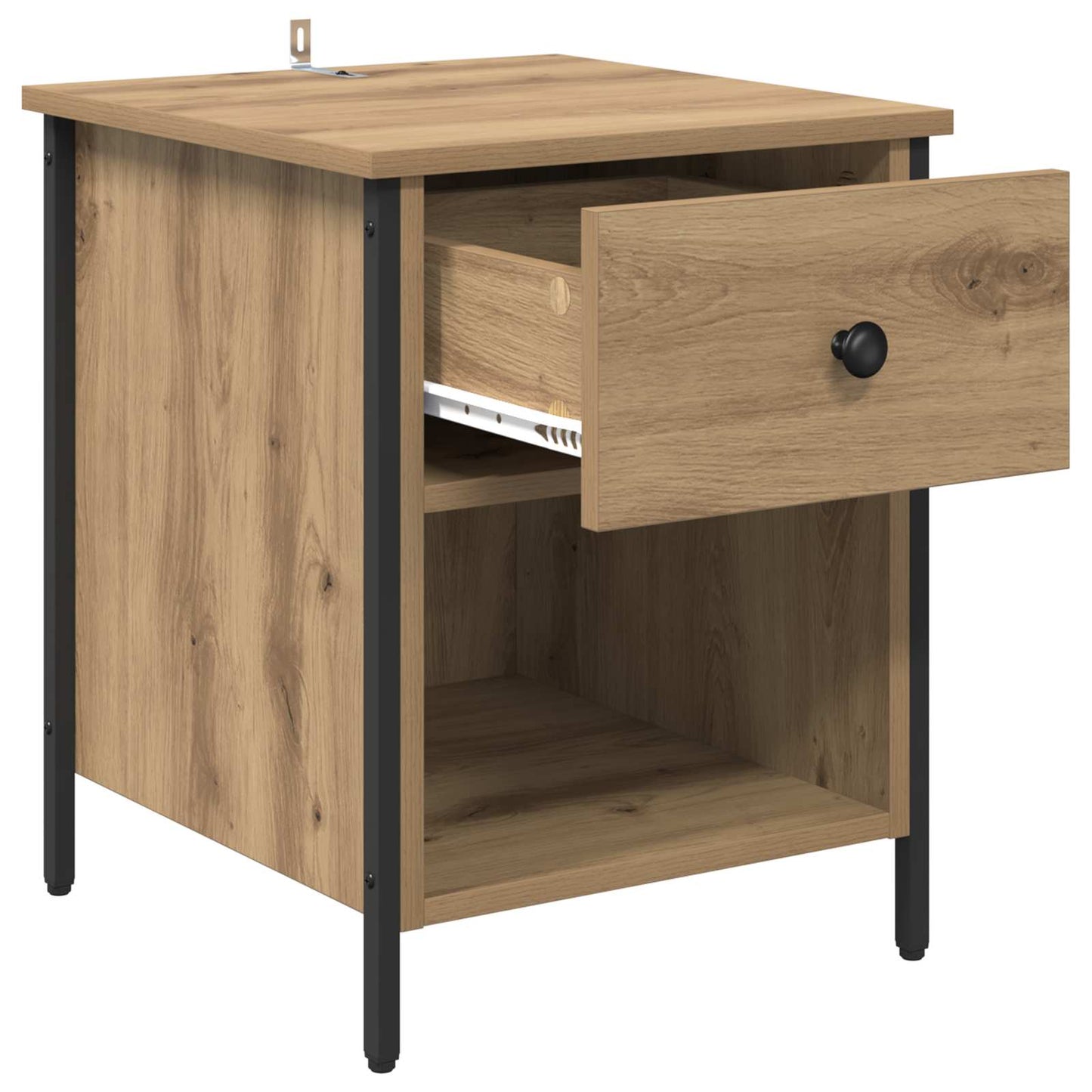 Nachttisch 2 stk. Artisan-Eiche 40 x 42 x 50 cm Holzwerkstoff