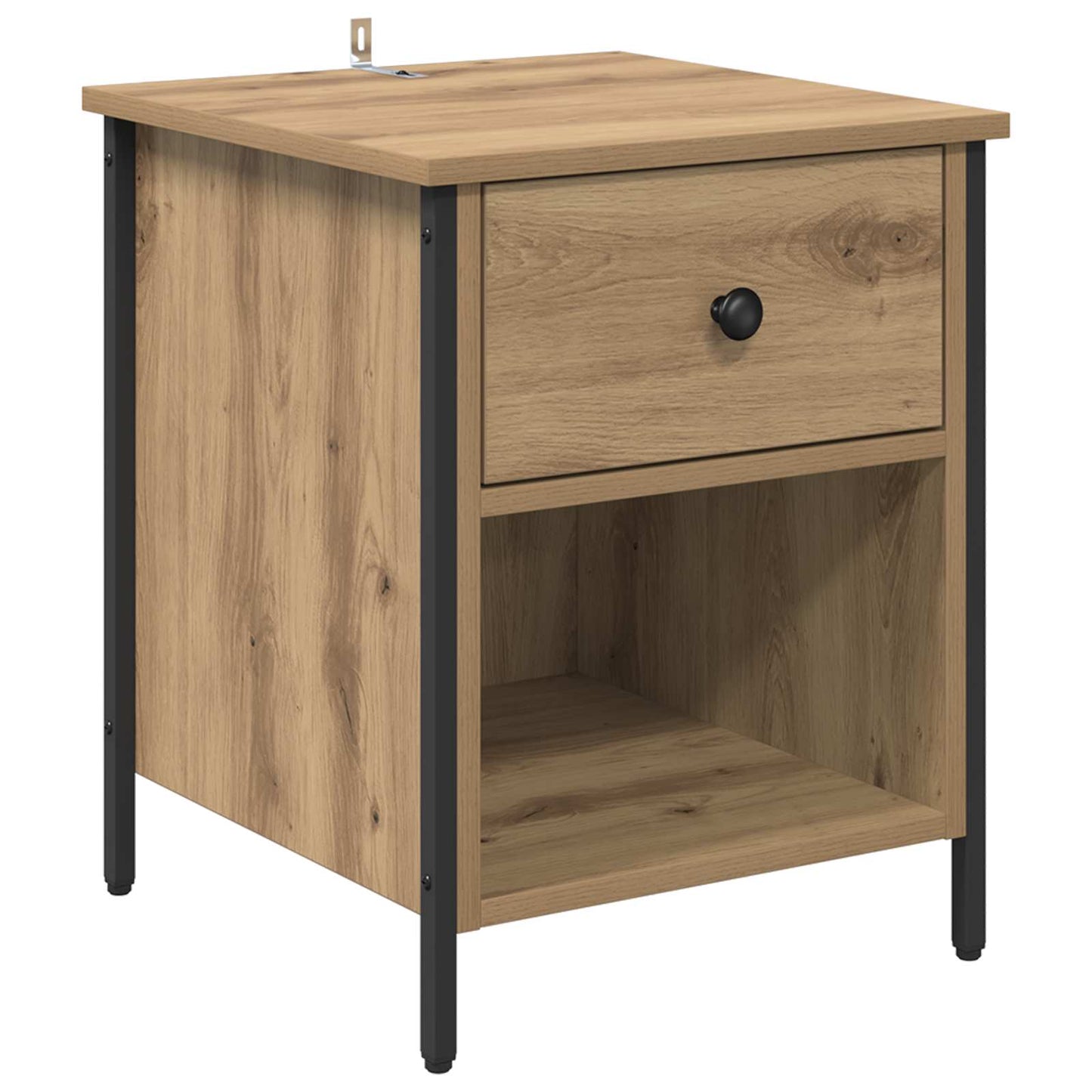 Nachttisch 2 stk. Artisan-Eiche 40 x 42 x 50 cm Holzwerkstoff