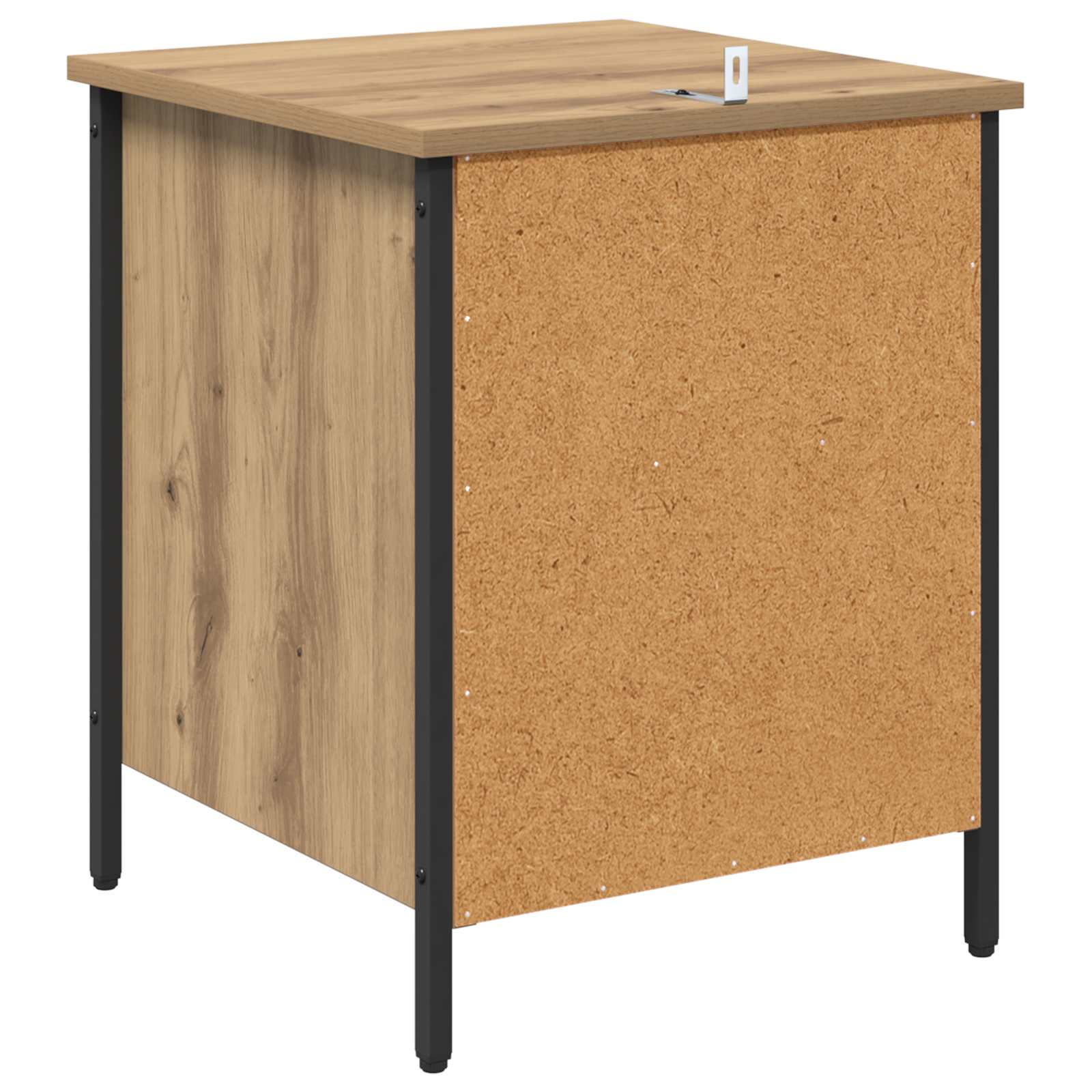 Nachttisch 2 stk. Artisan-Eiche 40 x 42 x 50 cm Holzwerkstoff