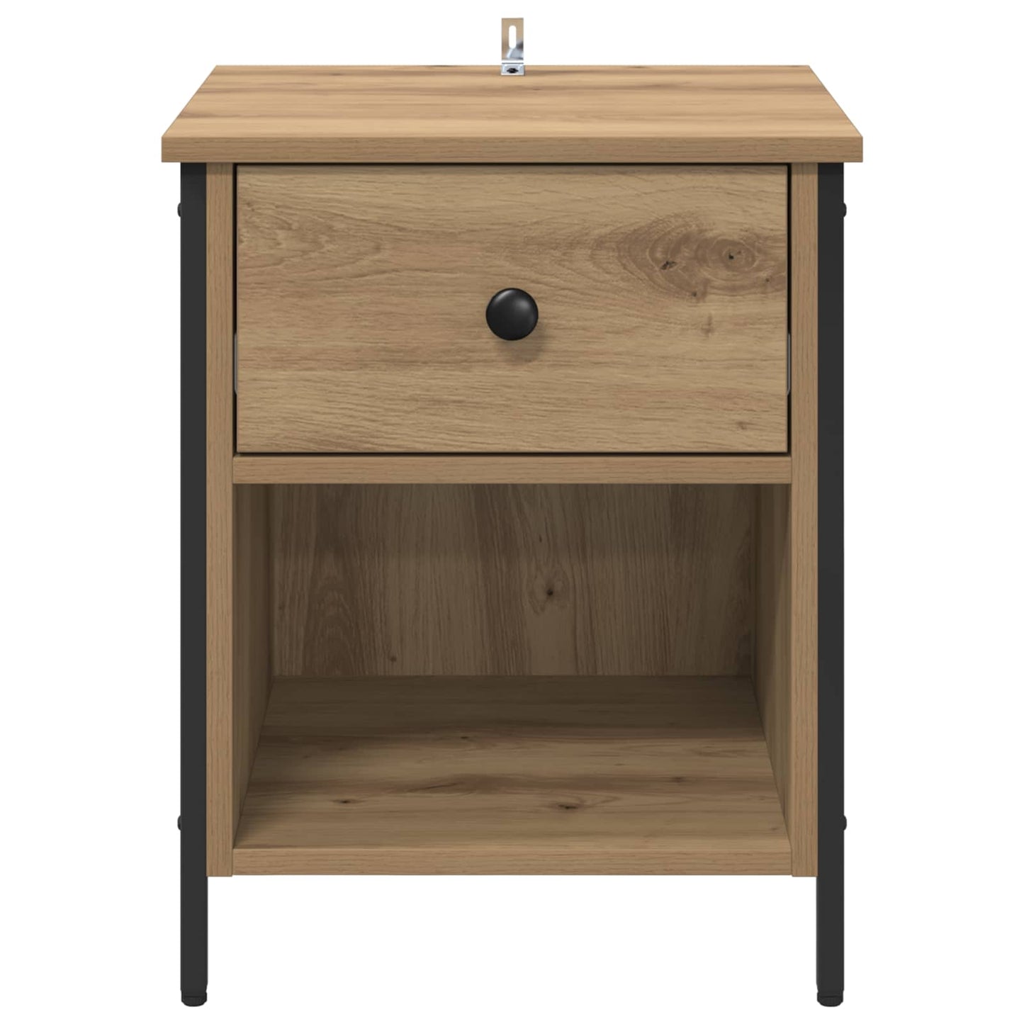 Nachttisch 2 stk. Artisan-Eiche 40 x 42 x 50 cm Holzwerkstoff
