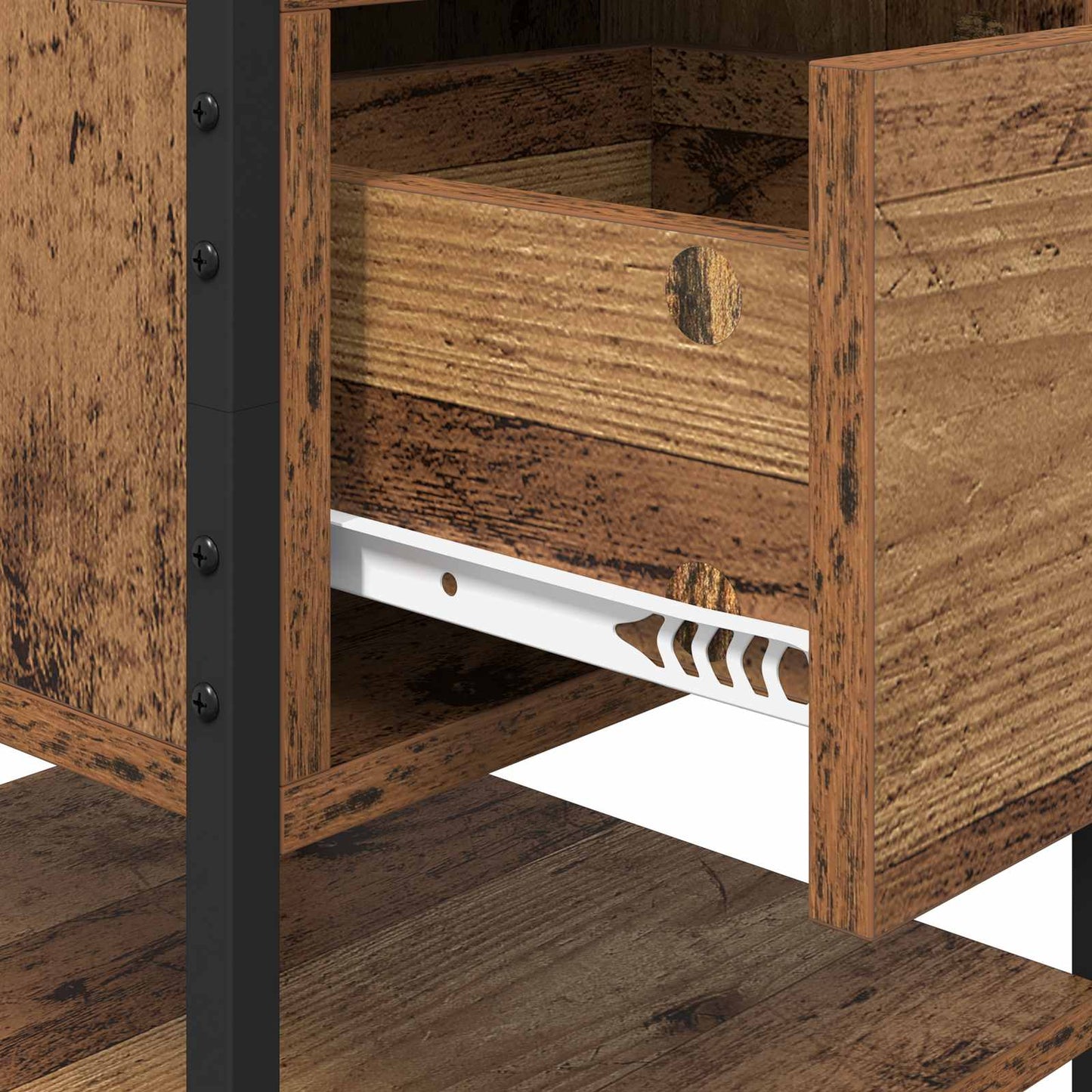 Nachttisch Altholz 40 x 42 x 56 cm Holzwerkstoff