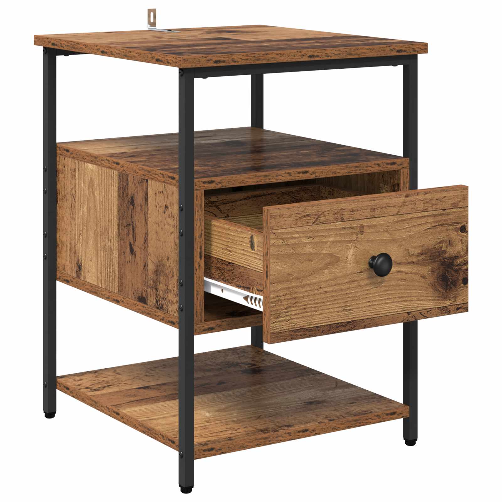 Nachttisch Altholz 40 x 42 x 56 cm Holzwerkstoff
