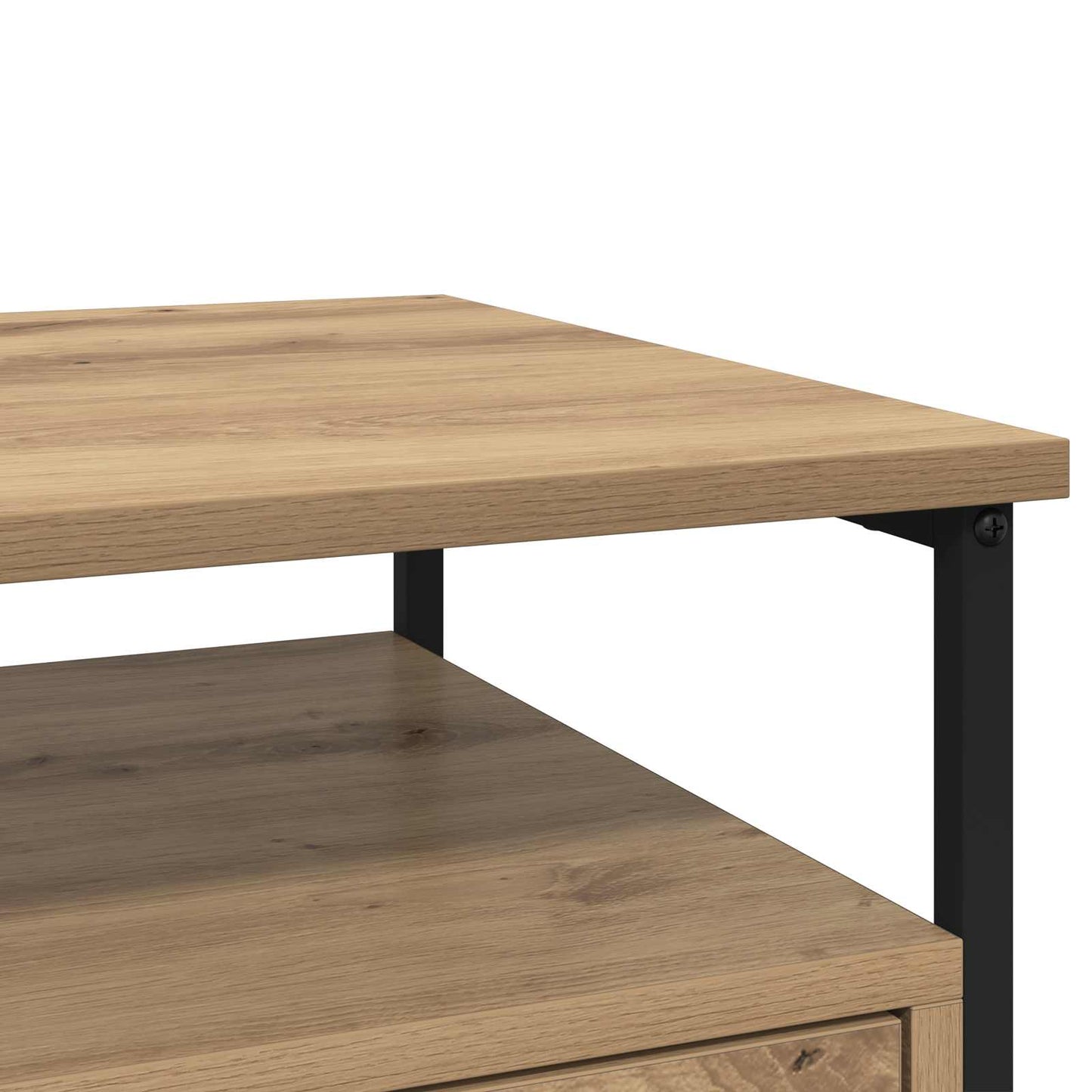 Nachttisch 2 Stk. Artisan-Eiche 40 x 42 x 55 cm Holzwerkstoff