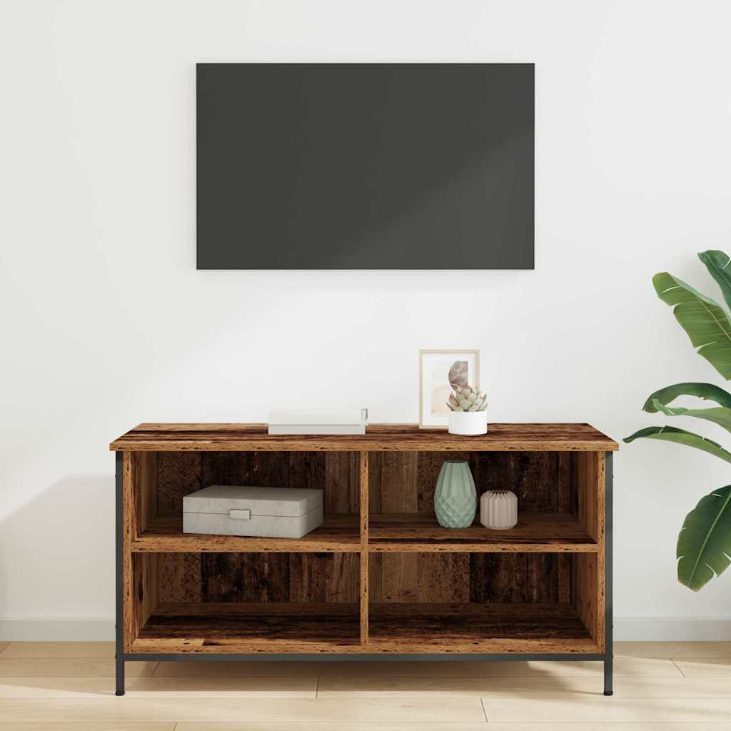 TV-Schränk 100 x 40 x 50 cm Altholz Holzwerkstoff