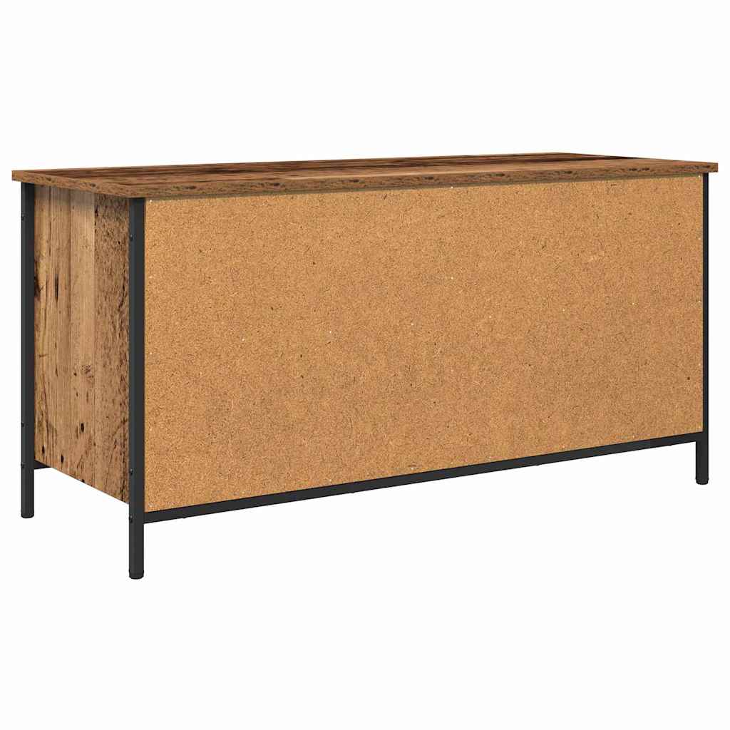 TV-Schränk 100 x 40 x 50 cm Altholz Holzwerkstoff