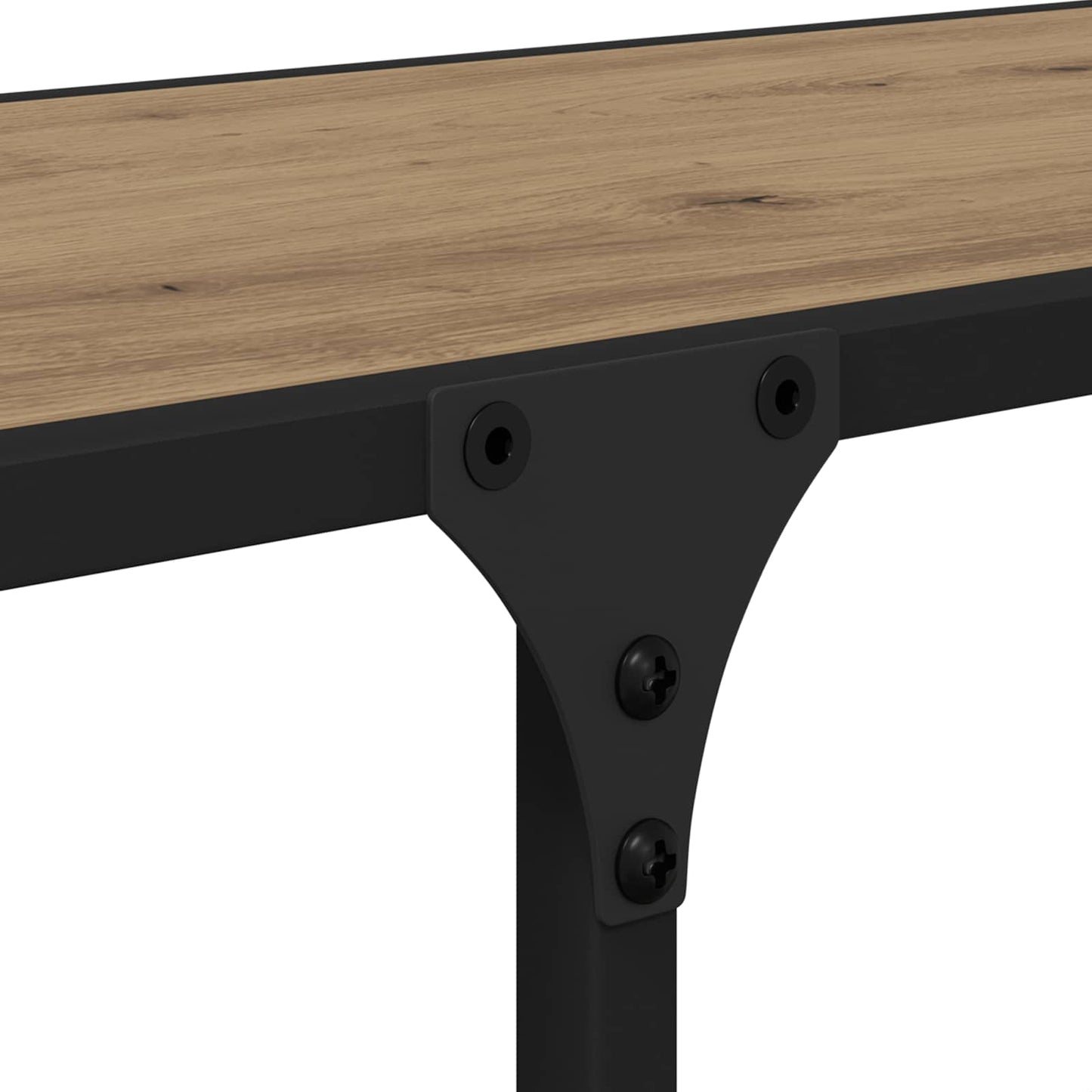Regal 9 Ebenen 100 x 32 x 170 cm Holzwerkstoff Artisan-Eiche