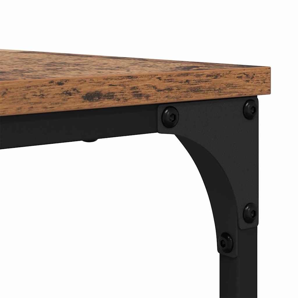 Couchtisch 2 stk. Altholz 80 x 80 x 35 cm Holzwerkstoff