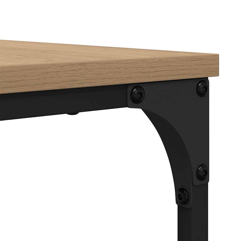 Couchtisch 2 stk. Artisan-Eiche 80 x 80 x 35 cm Holzwerkstoff