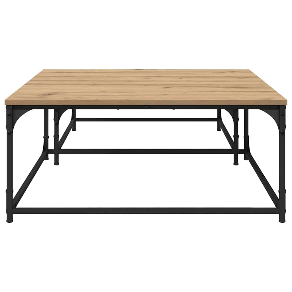 Couchtisch 2 stk. Artisan-Eiche 80 x 80 x 35 cm Holzwerkstoff