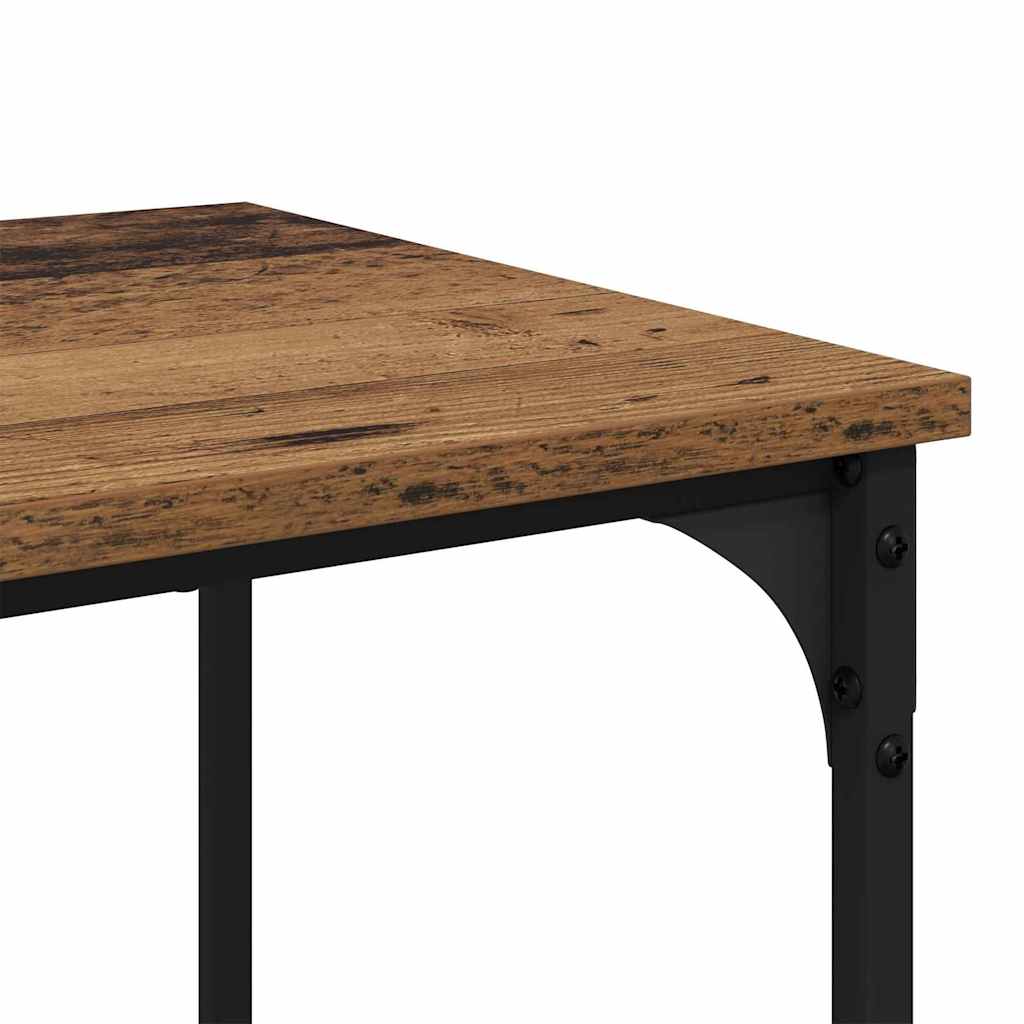 Couchtisch Altholz 40 x 40 x 55 cm Holzwerkstoff
