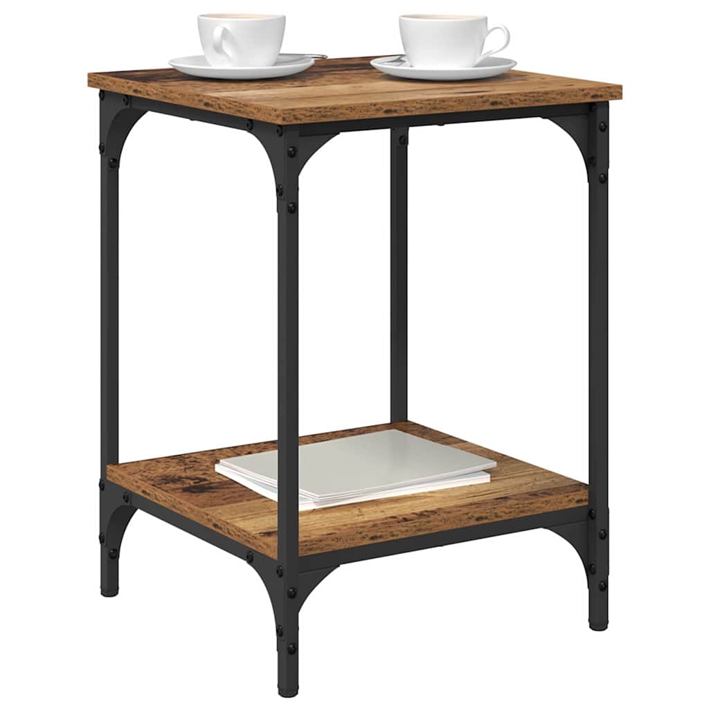 Couchtisch Altholz 40 x 40 x 55 cm Holzwerkstoff