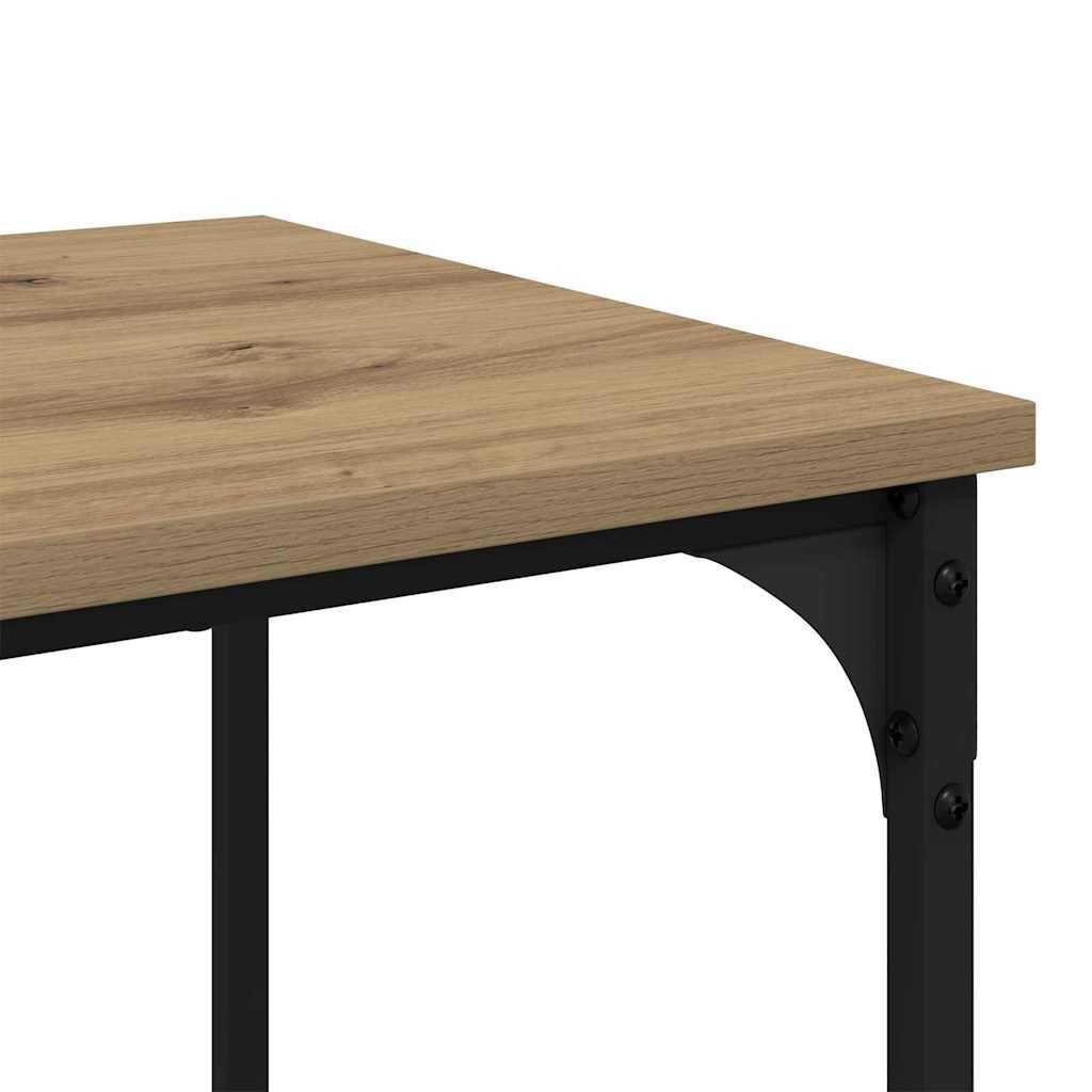 Couchtisch Artisan-Eiche 40 x 40 x 55 cm Holzwerkstoff