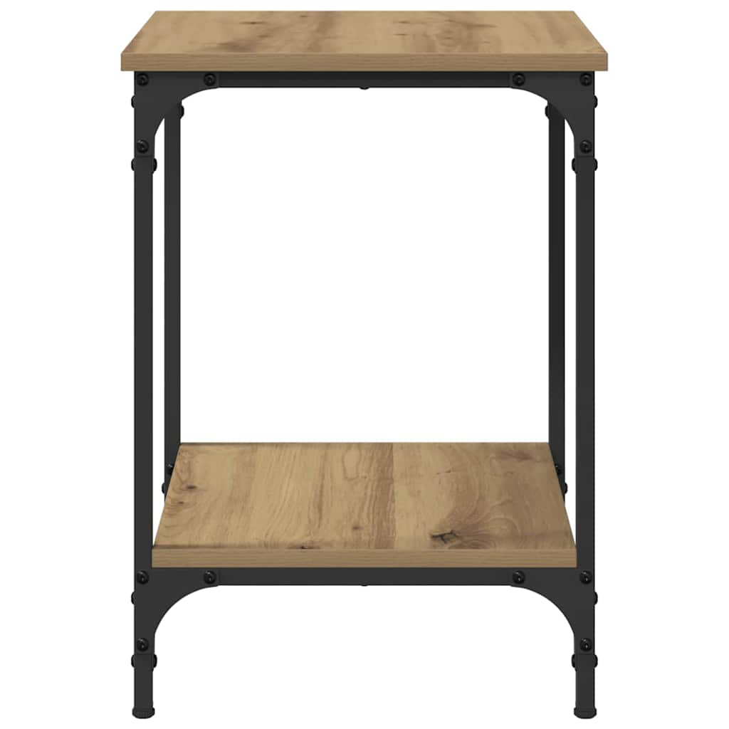 Couchtisch Artisan-Eiche 40 x 40 x 55 cm Holzwerkstoff