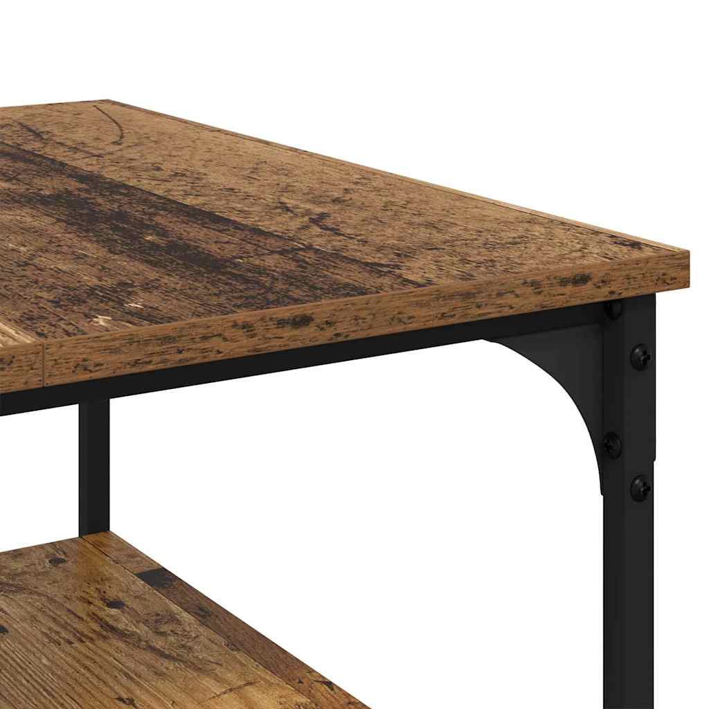 Couchtisch Altholz 55 x 55 x 40 cm Holzwerkstoff