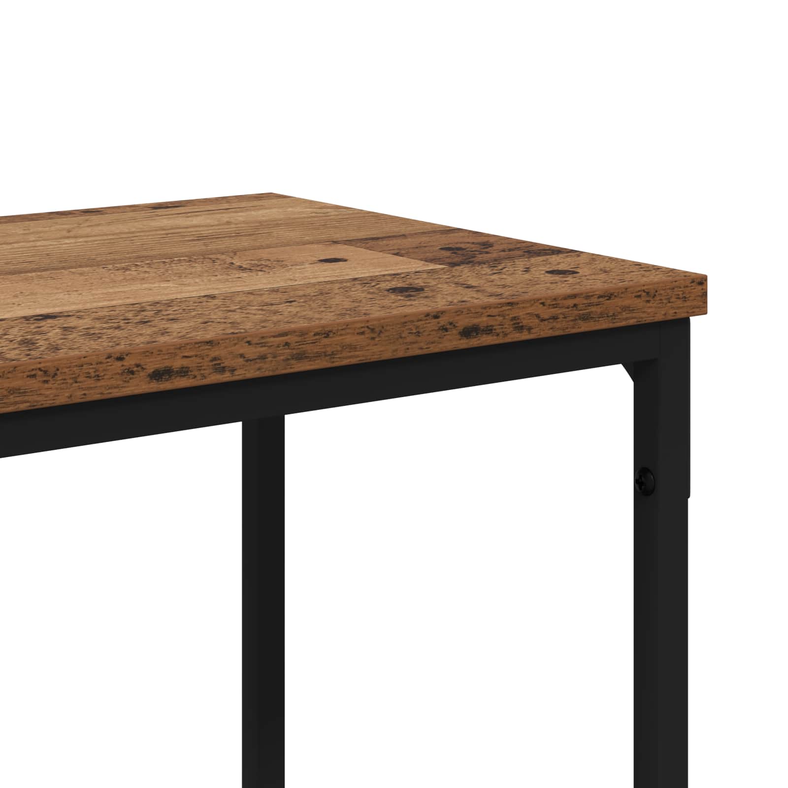 Konsolentisch Altholz 160 x 30 x 75 cm Holzwerkstoff
