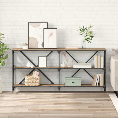 Konsolentisch Artisan-Eiche 160 x 30 x 75 cm Holzwerkstoff