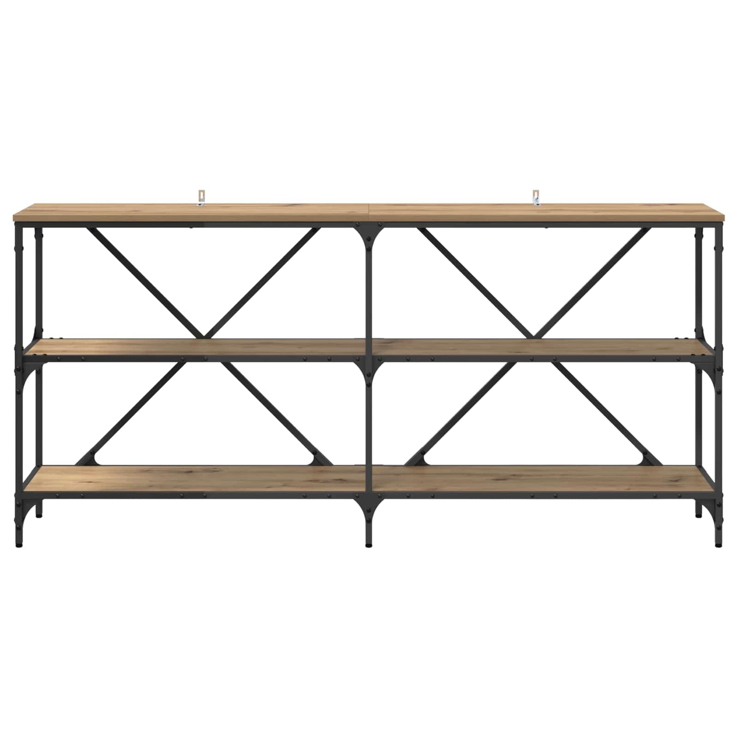 Konsolentisch Artisan-Eiche 160 x 30 x 75 cm Holzwerkstoff