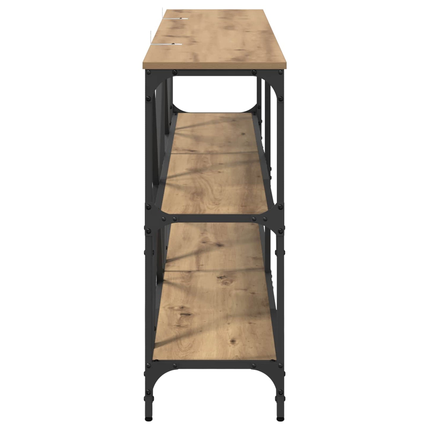 Konsolentisch Artisan-Eiche 160 x 30 x 75 cm Holzwerkstoff
