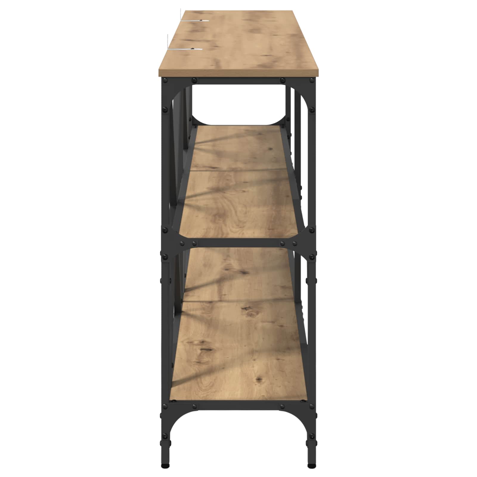 Konsolentisch Artisan-Eiche 160 x 30 x 75 cm Holzwerkstoff