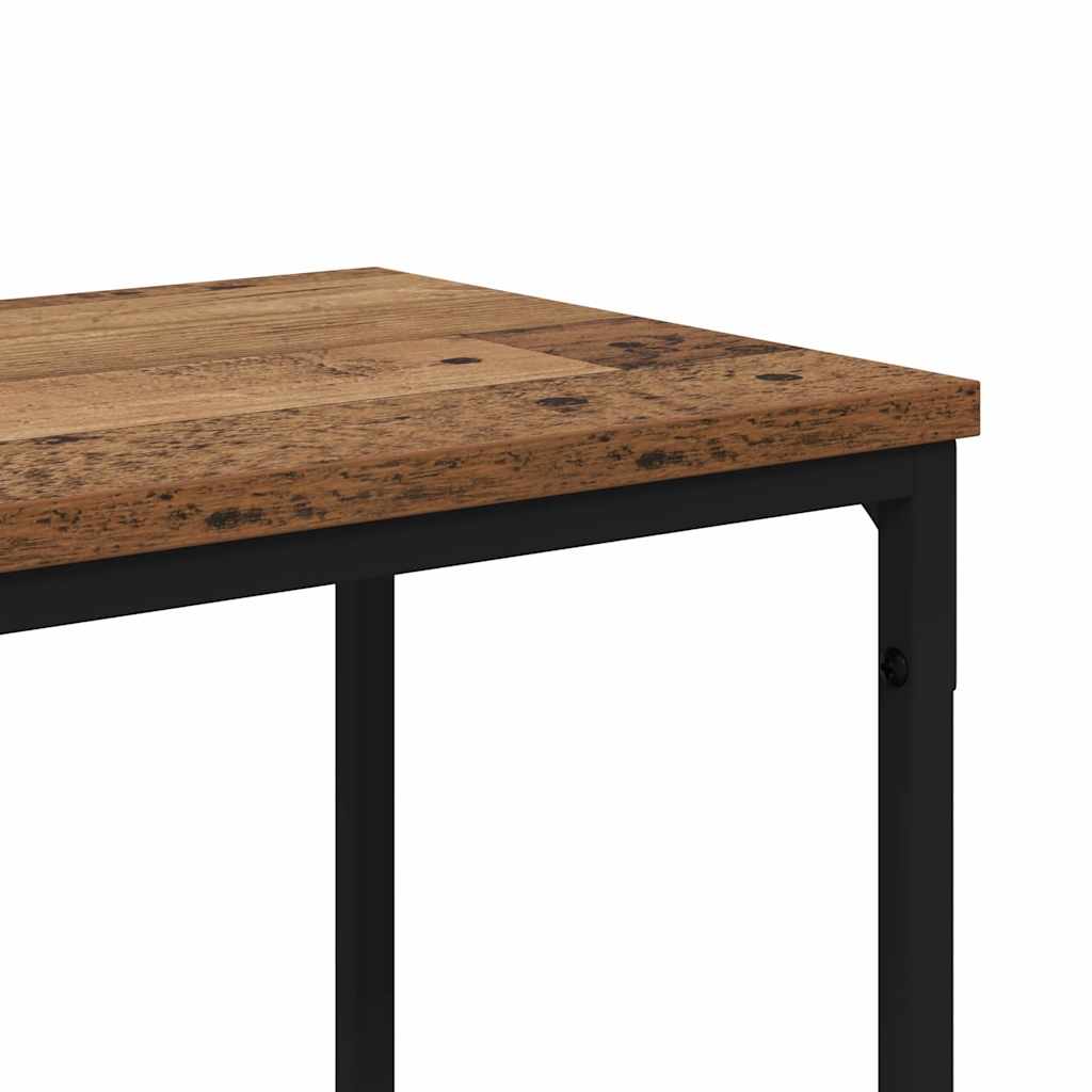 Konsolentisch Altholz 180 x 30 x 75 cm Holzwerkstoff