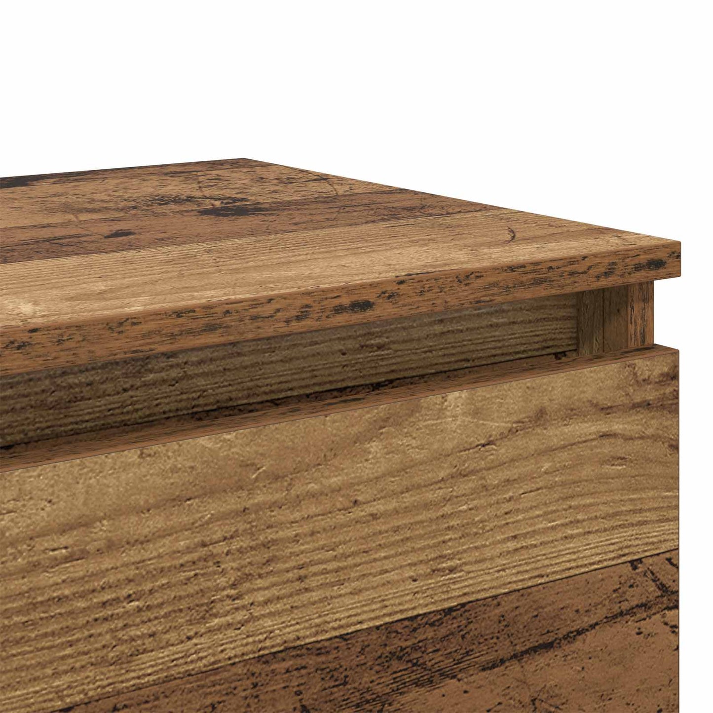 Nachttisch Altholz 40 x 35 x 50 cm Holzwerkstoff