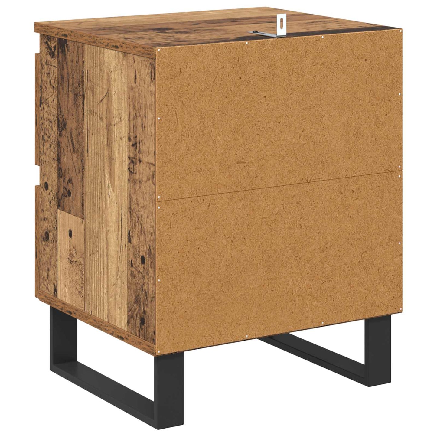 Nachttisch 2 stk. Altholz 40 x 35 x 50 cm Holzwerkstoff