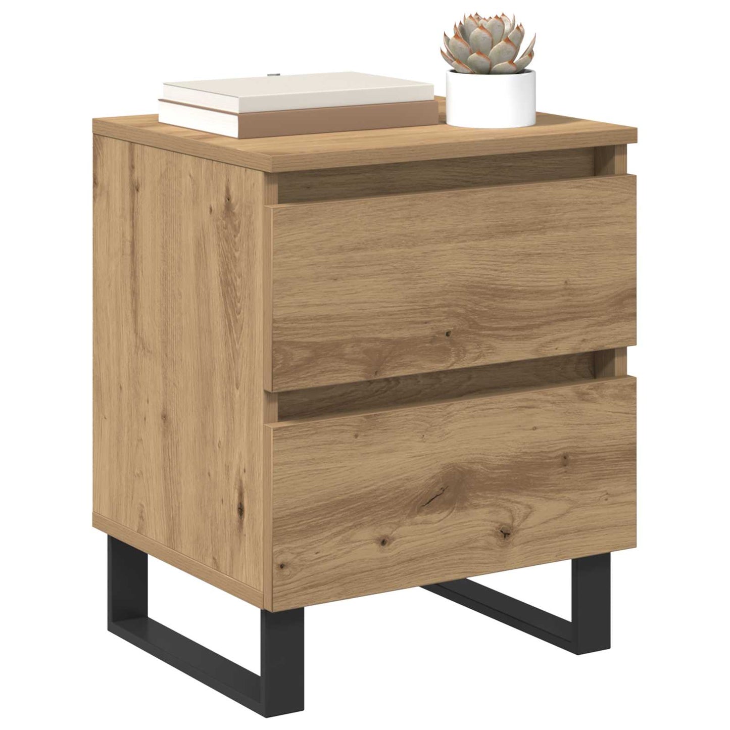 Nachttisch Artisan-Eiche 40 x 35 x 50 cm Holzwerkstoff