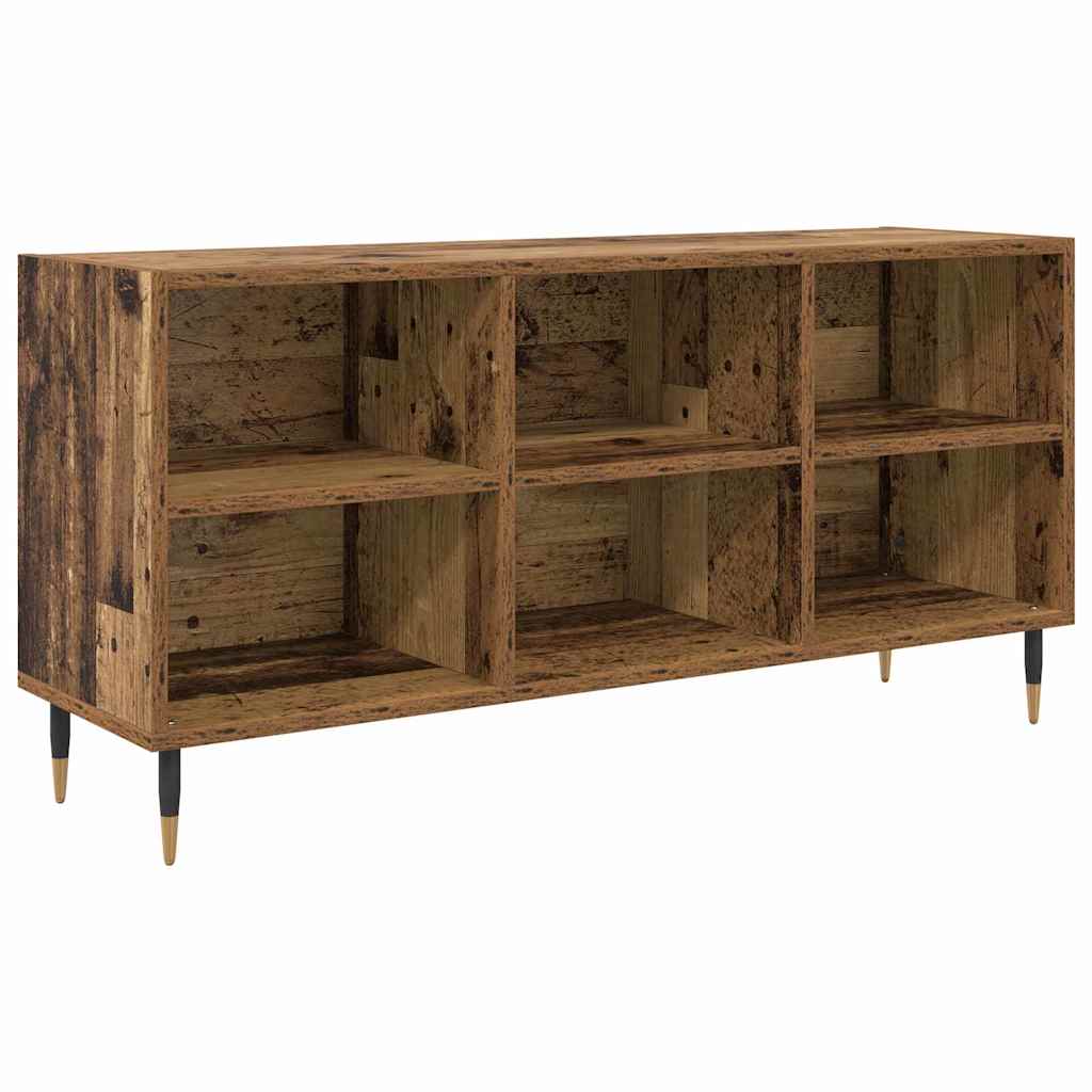 TV-Schränk 103,5 x 30 x 50 cm Altholz Holzwerkstoff