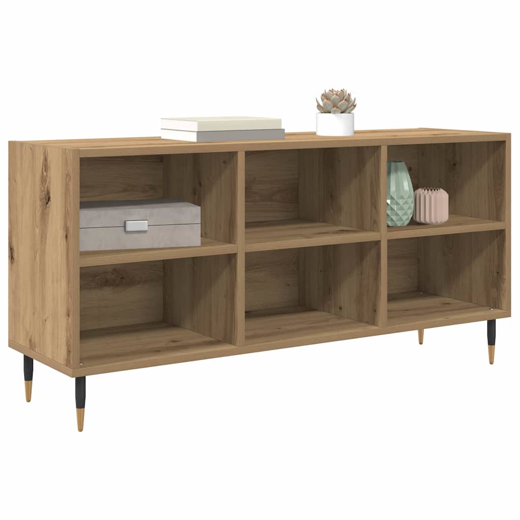 TV-Schränk 103,5 x 30 x 50 cm Artisan-Eiche Holzwerkstoff