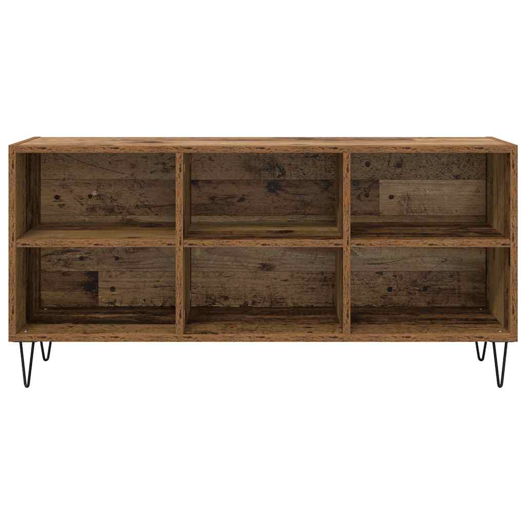 TV-Schränk 103,5 x 30 x 50 cm Altholz Holzwerkstoff