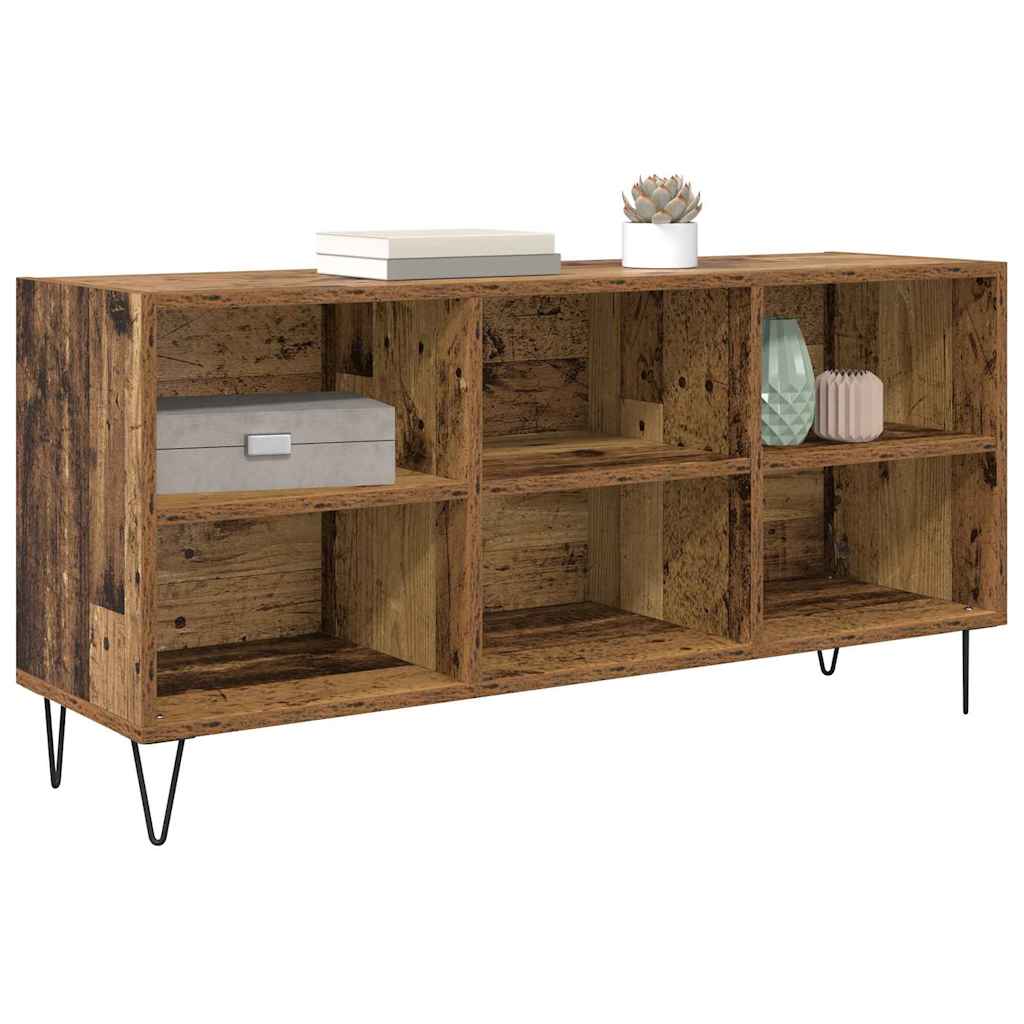 TV-Schränk 103,5 x 30 x 50 cm Altholz Holzwerkstoff