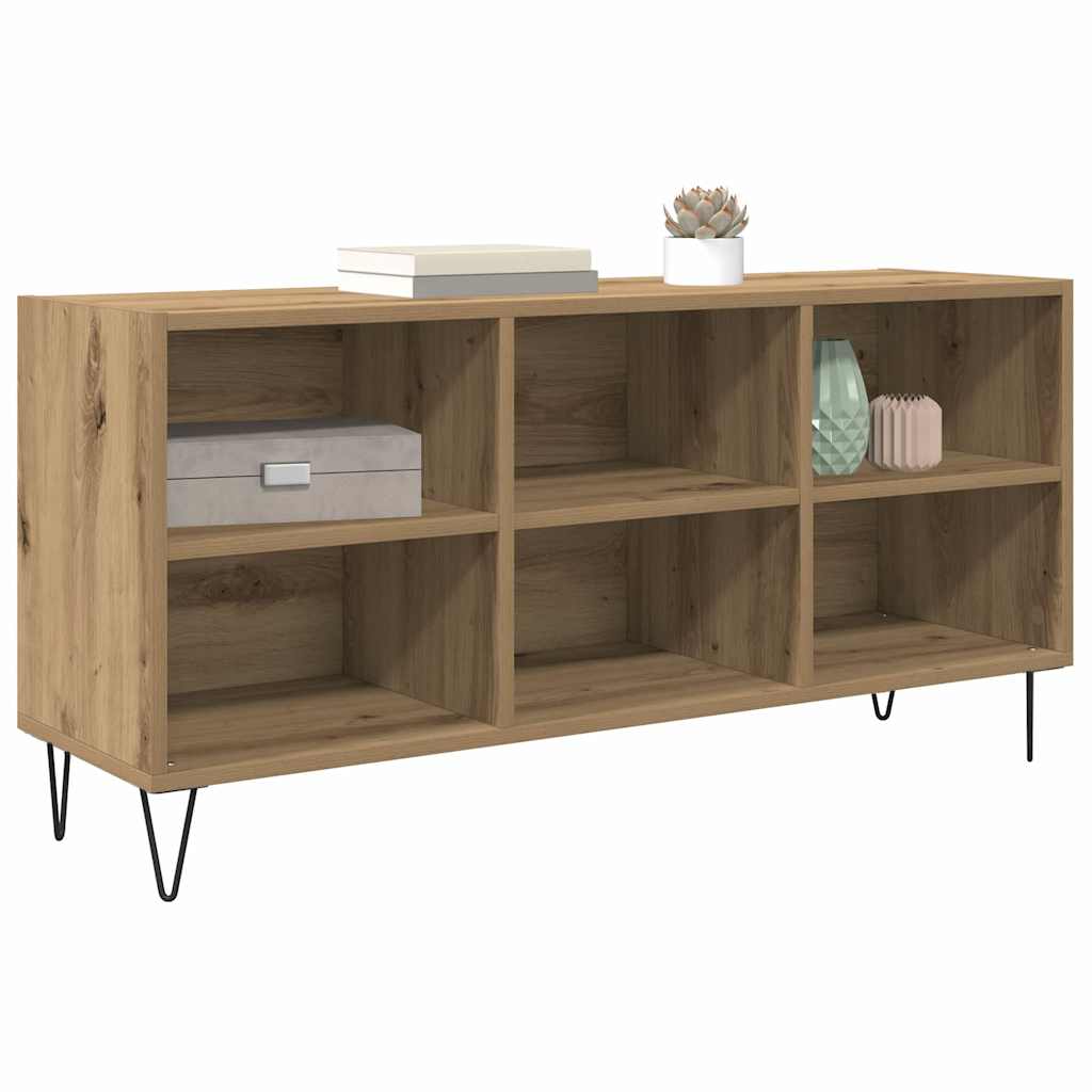 TV-Schränk 103,5 x 30 x 50 cm Artisan-Eiche Holzwerkstoff