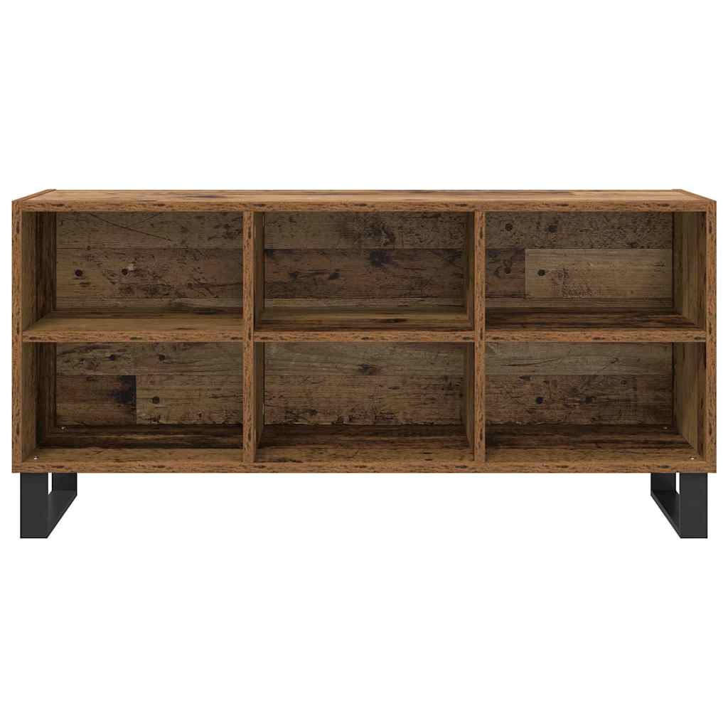 TV-Schränk 103,5 x 30 x 50 cm Altholz Holzwerkstoff