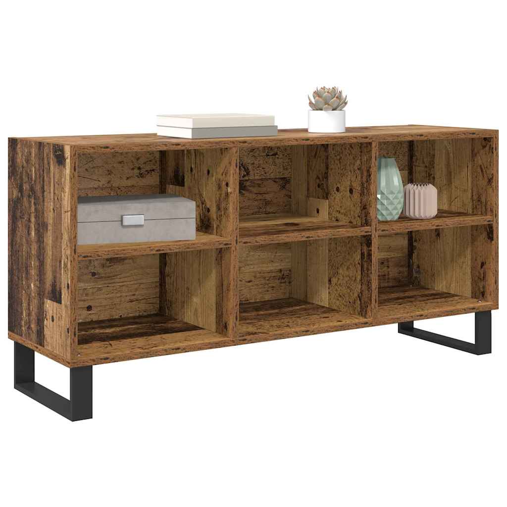 TV-Schränk 103,5 x 30 x 50 cm Altholz Holzwerkstoff