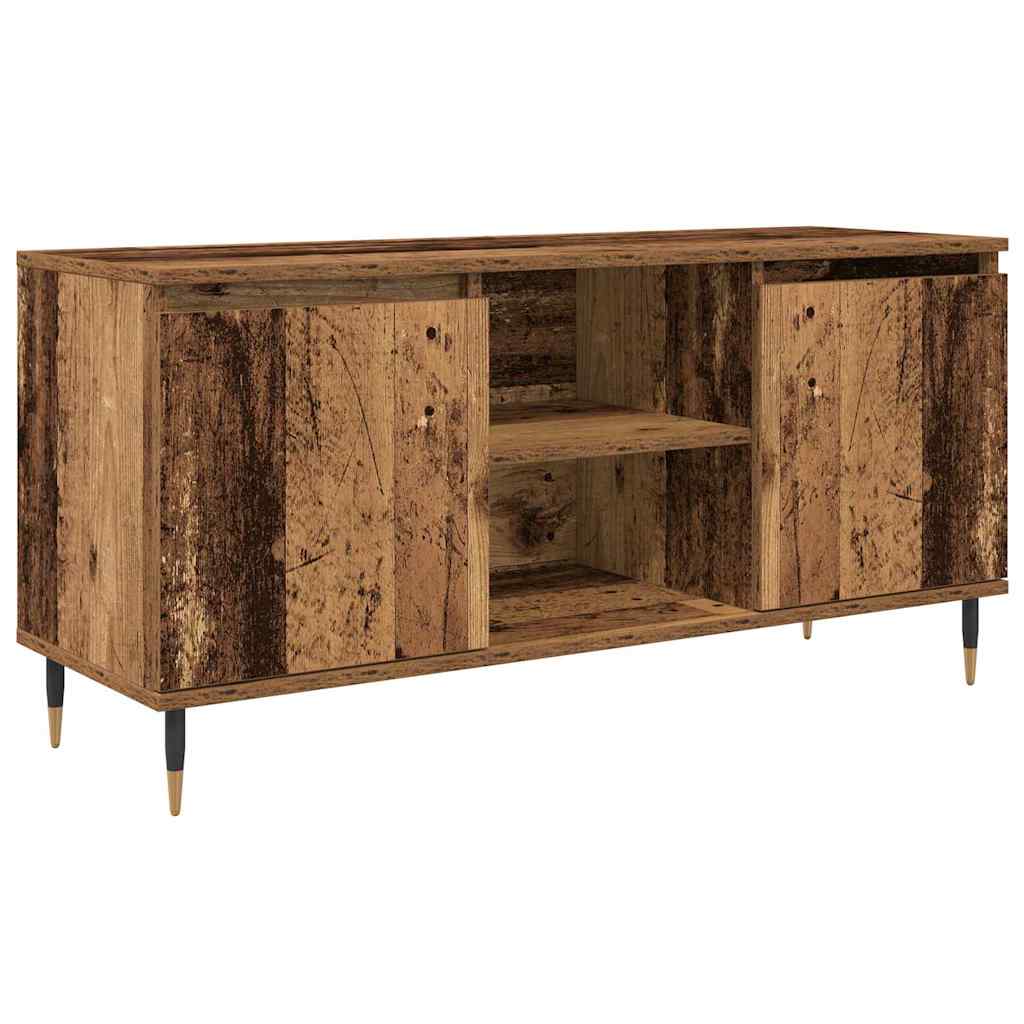 TV-Schränk 104 x 35 x 50 cm Altholz Holzwerkstoff