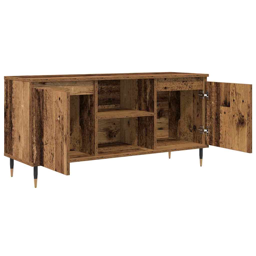 TV-Schränk 104 x 35 x 50 cm Altholz Holzwerkstoff