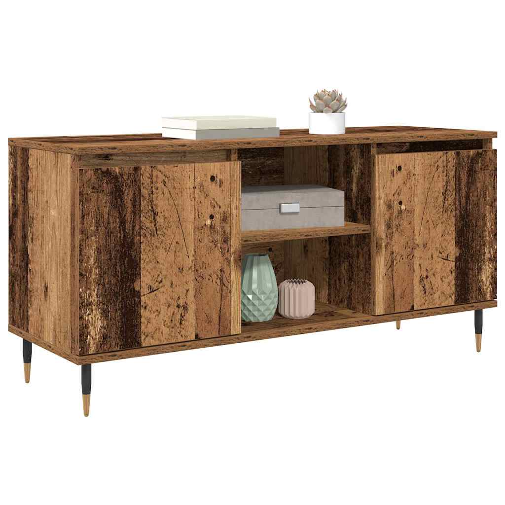 TV-Schränk 104 x 35 x 50 cm Altholz Holzwerkstoff
