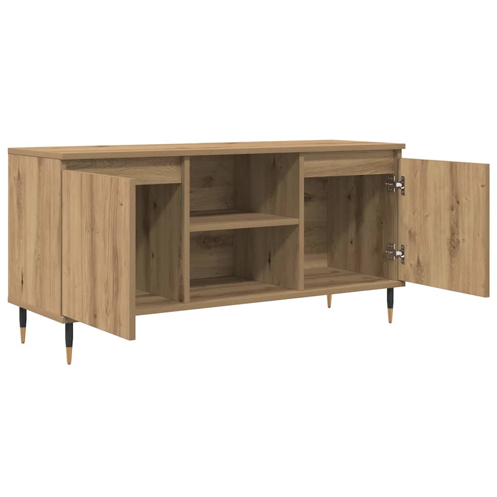 TV-Schränk 104 x 35 x 50 cm Artisan-Eiche Holzwerkstoff