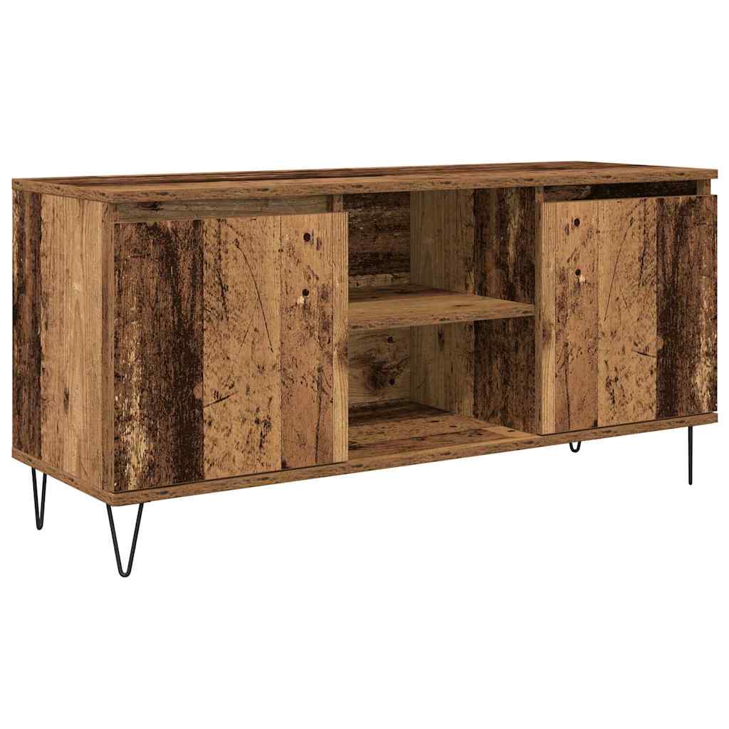 TV-Schränk 104 x 35 x 50 cm Altholz Holzwerkstoff